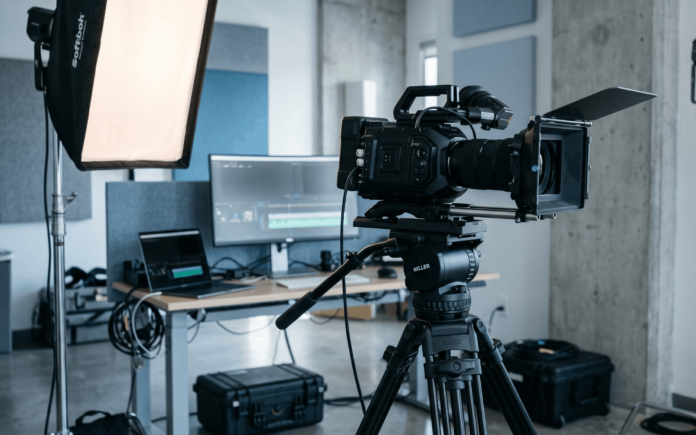 Camera and lighting setup for recording video intended for AI dubbing and translation